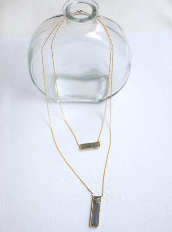 Double Bar Necklace